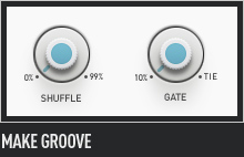 Shuffle and gate